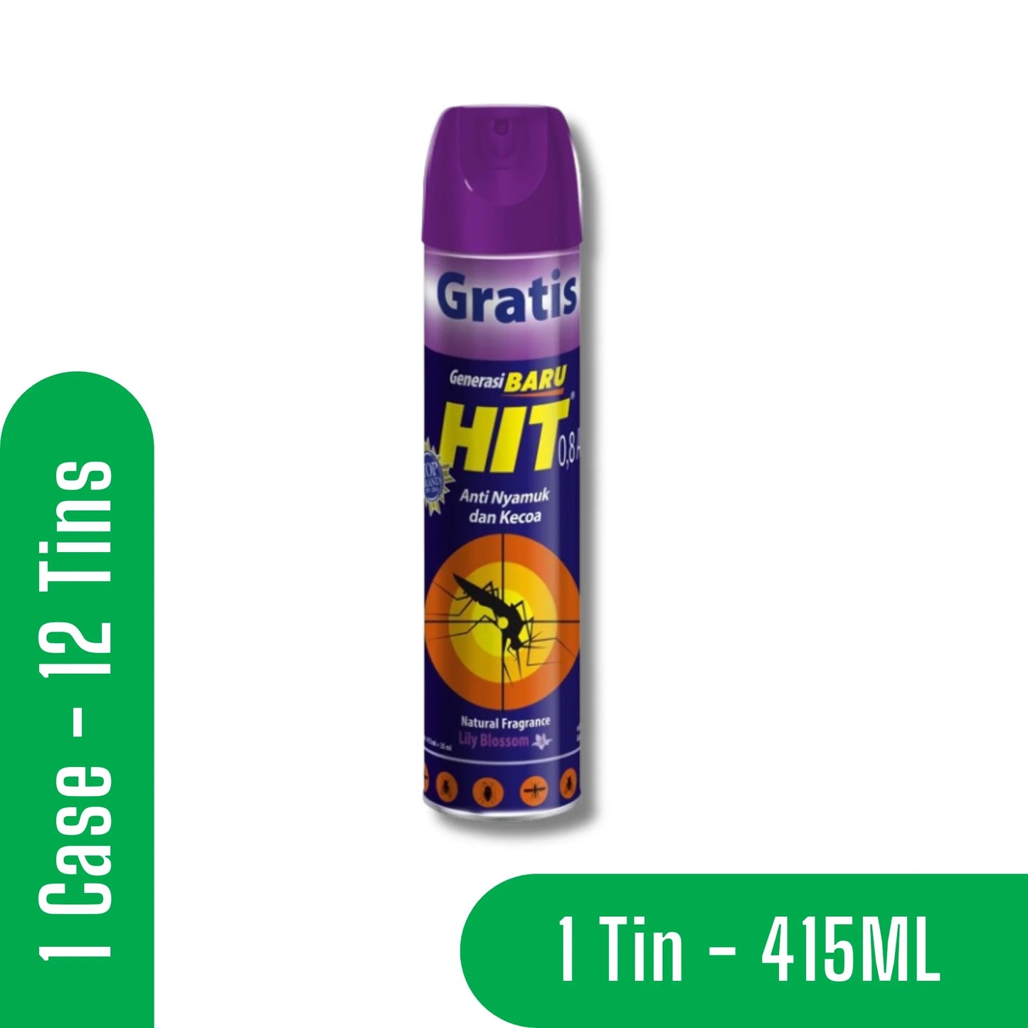 Hit Insect Killer Gratis Lily Blossom 415ML-Equics Online Store