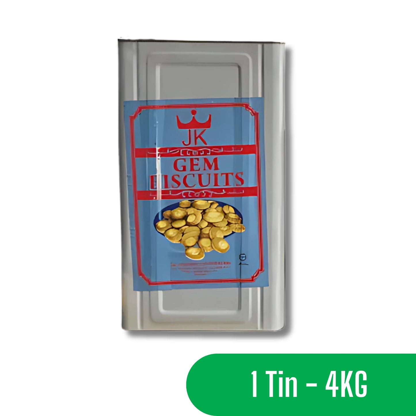 JK Gem Biscuit Tin 4kg