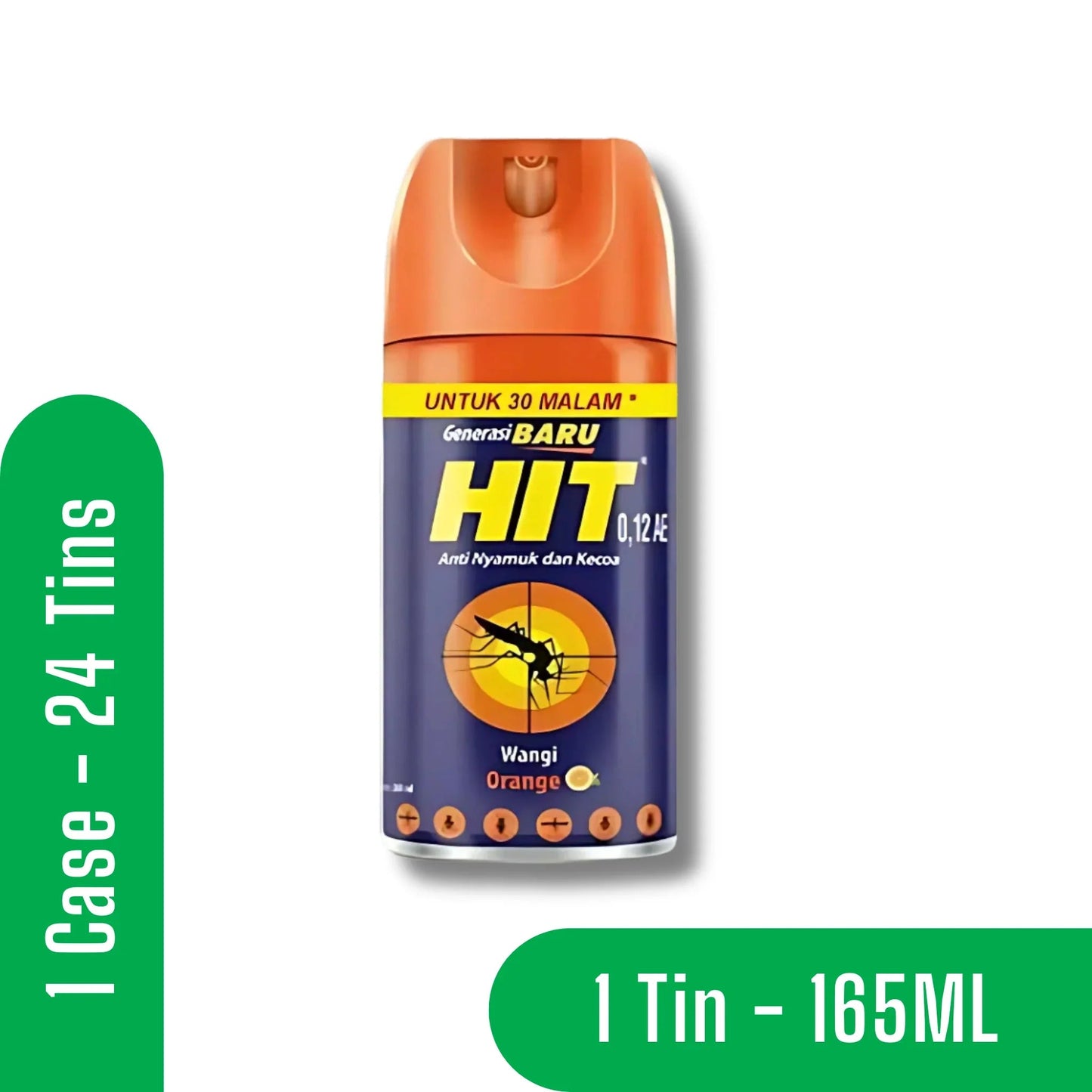 Hit Anti Nyamuk Mosqoito Spray Orange - 165ML-Equics Online Store