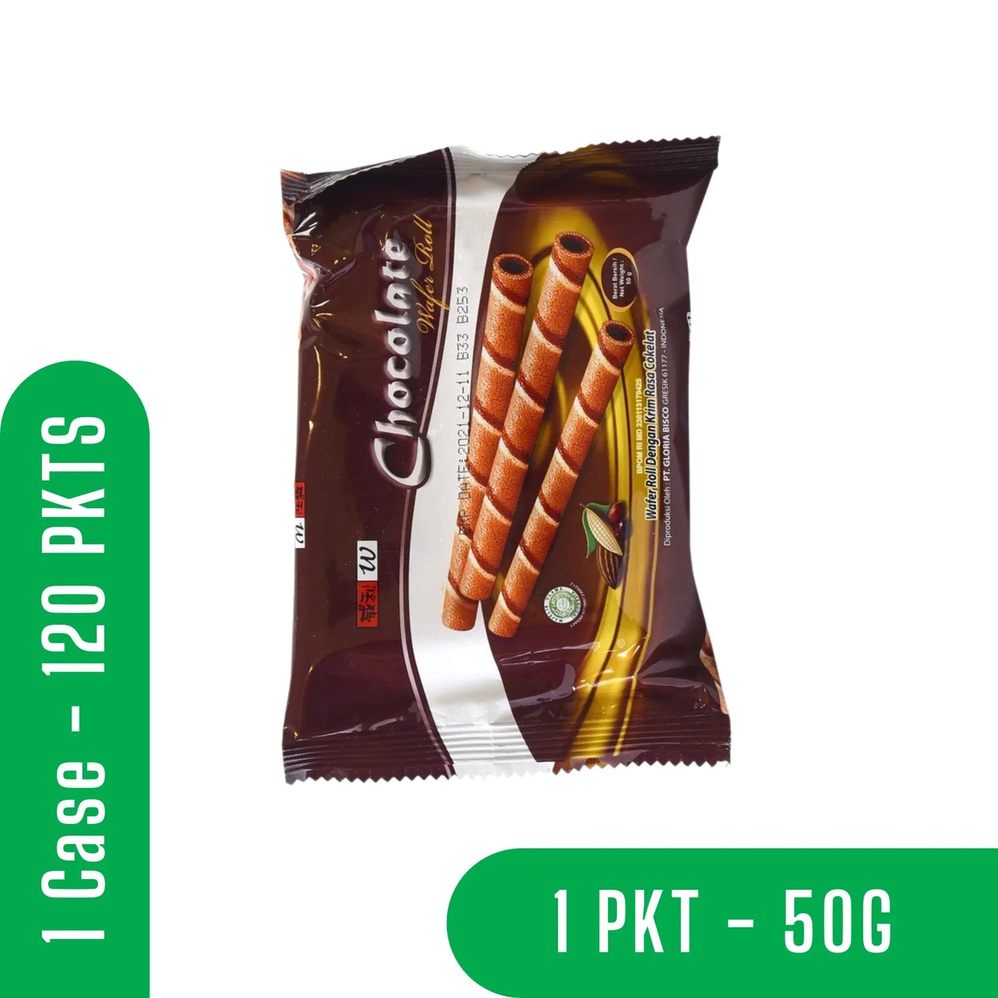 Wafer Roll Chocolate 50G-Equics Online Store