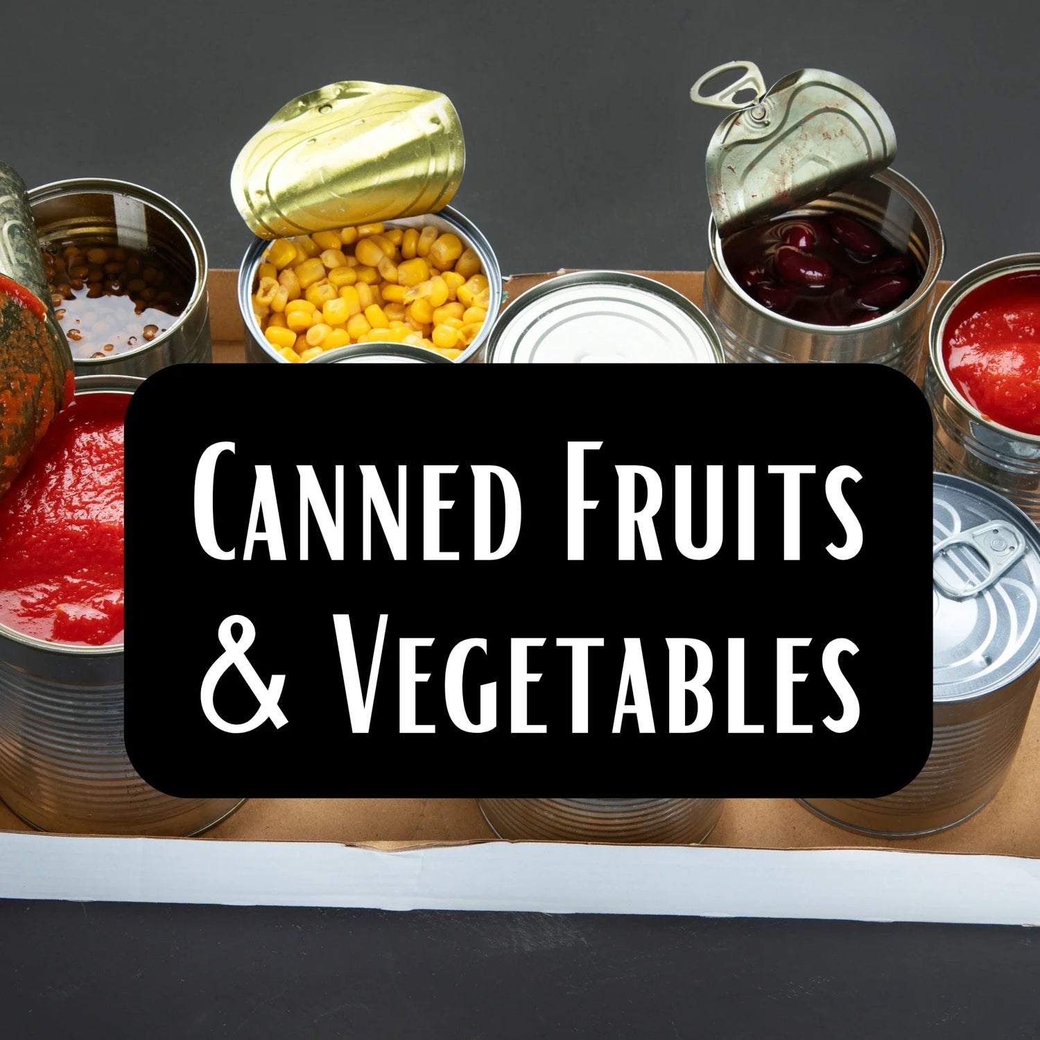 Canned Fruits & Vegetables