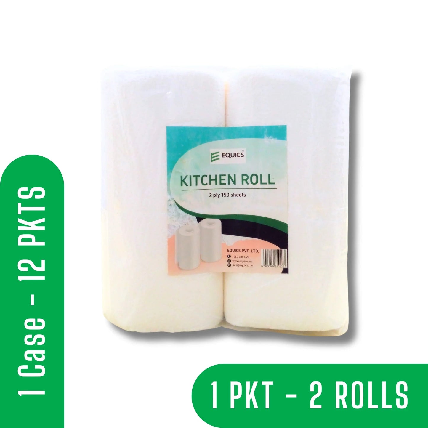 Equics Kitchen Roll 2ply