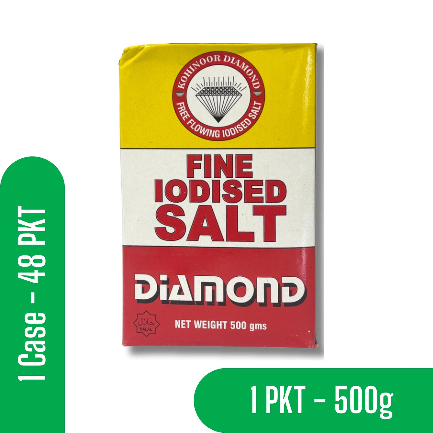 Fine Iodised Salt Diamond - 500g