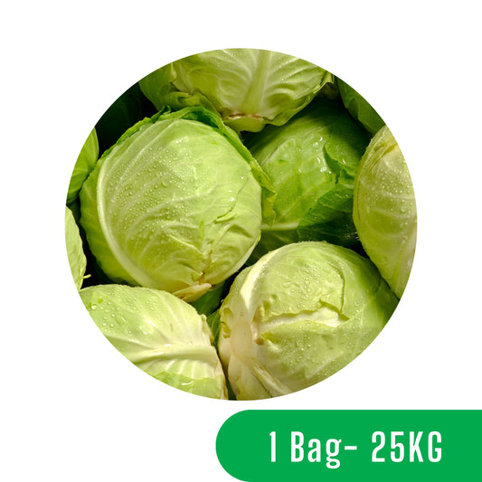 Fresh Cabbage - 25KG