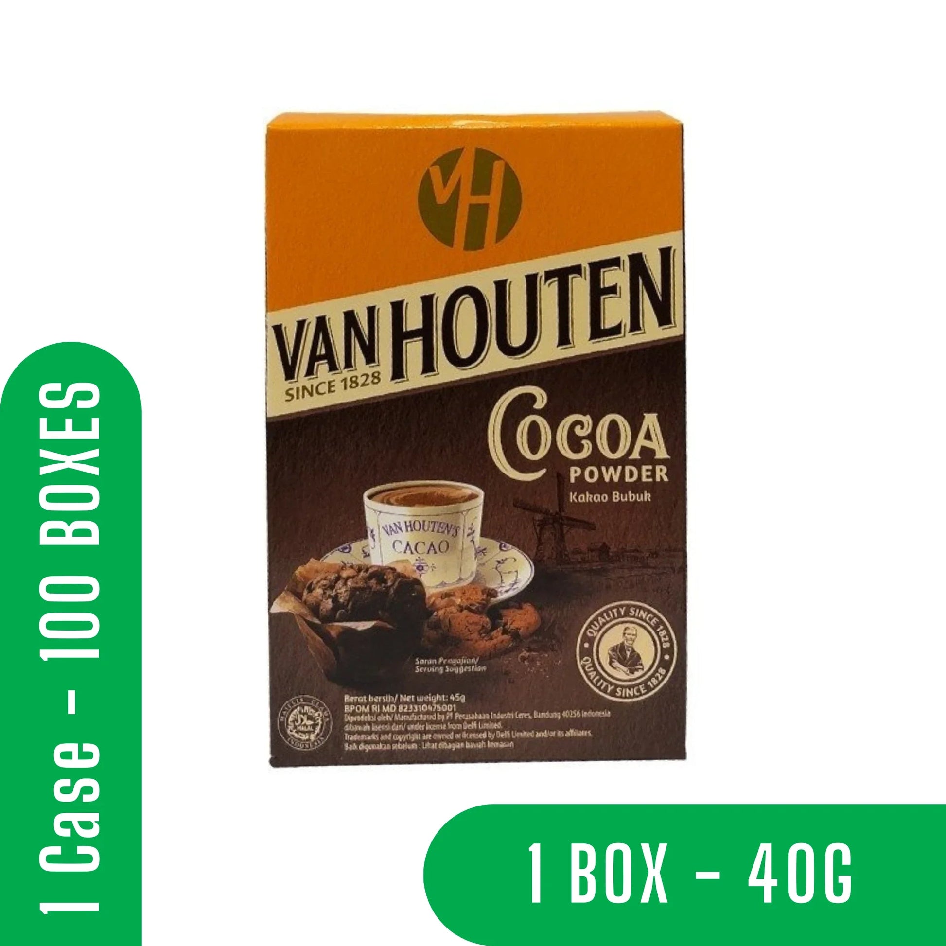 Cocoa Powder Vanhounten - 40g-Equics Online Store