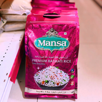 Mansa Premium Basmati Rice 5KG-Equics Online Store