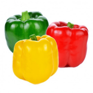 Fresh Bell Pepper Red Yeallow And Green